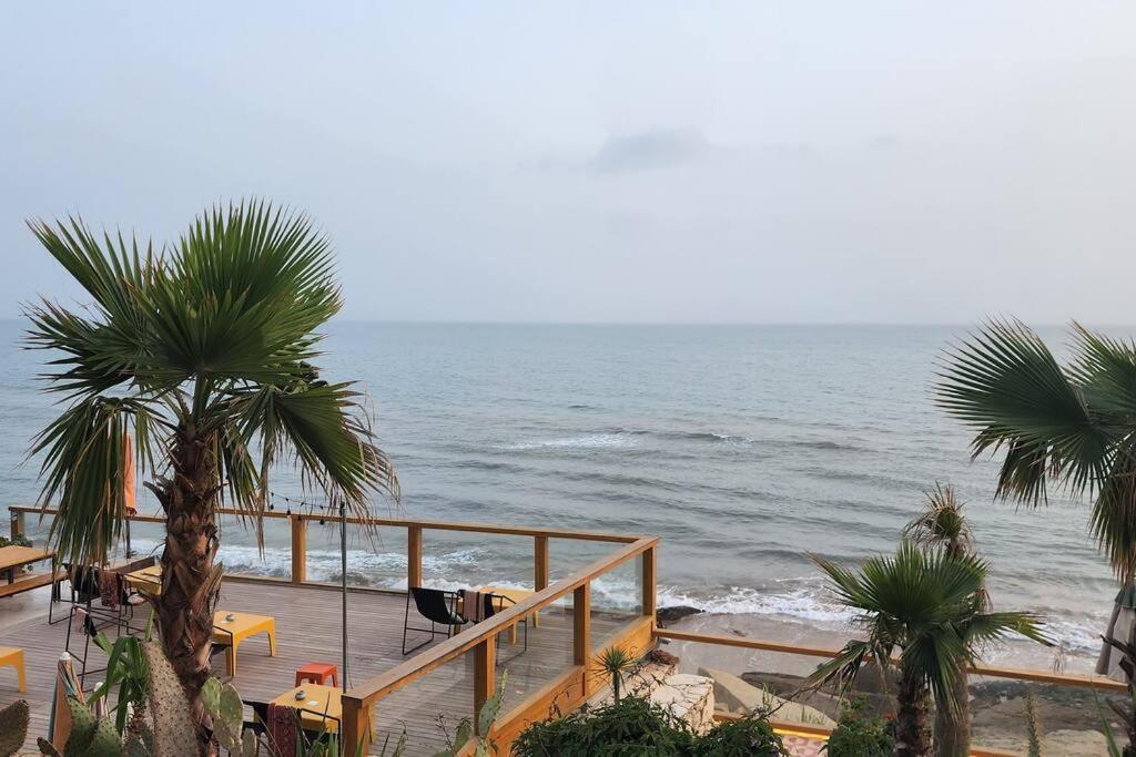 Superbe Appartement Pied Et Vue Sur Mer Taghazout Exterior photo