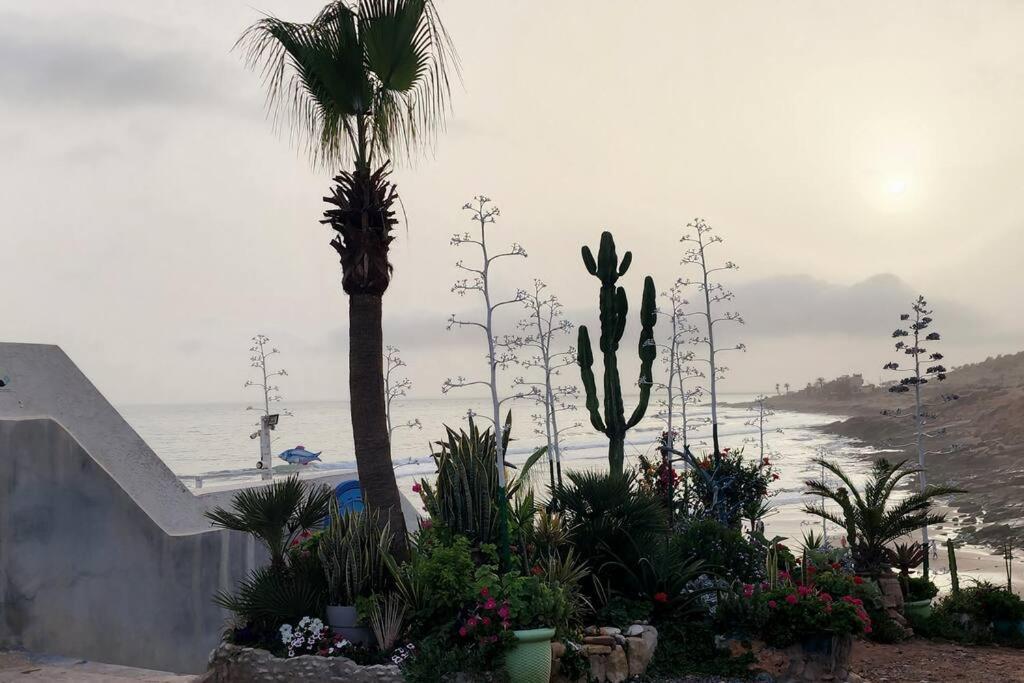 Superbe Appartement Pied Et Vue Sur Mer Taghazout Exterior photo